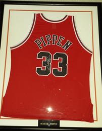 Scottie Pippen Autographed Jersey 202//259